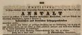 Eröffnung Lehranstalt, Fürther Tagblatt 5.4.1844