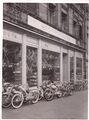 Die Fahrradhandlung Hegendörfer im Jubiläumsjahr 1959 (25-jähriges Bestehen)