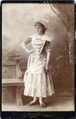 Junge Frau mit Hut aus dem Atelier <!--LINK'" 0:56--> (ehem. Greiner), ca. 1900