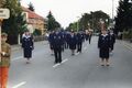 125jähriges Gründungsfest der FFW Stadeln. Festzug in der <!--LINK'" 0:17--> mit <a class="mw-selflink selflink">Freiwillige Feuerwehr Mannhof</a> unter Kommandant Richard Mehl, 27. September 1998