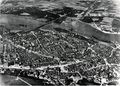 ACHTUNG - HOHE AUFLÖSUNG (9 MB): Luftbild der Fürther Innenstadt aus dem Jahr 1916, mit freundlicher Genehmigung des Geschichtsvereins Fürth e. V. (R. Kimberger)