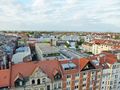 Blick von Süden auf die Gebäude der Gebhardtstraße (im Hintergrund), 2019