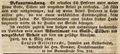 Zeitungsanzeige des Juweliers <!--LINK'" 0:0-->, März 1842