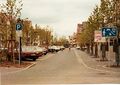 Neuer Parkplatz am Löwenplatz, April 1983