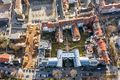 Baustelle der ehem. Spiegelfabrik zwischen der Lange Straße und der Dr.-Mack-Straße, Feb. 2019