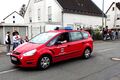 der Stadelner Kärwazug beginnt mit Eröffnungsfahrzeug der Feuerwehr Fürth in der <!--LINK'" 0:181-->, August 2023