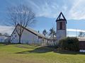 Kath. Kirche 'Heilige Familie' in Sack, 2019, von Norden gesehen