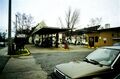 Die Tankstelle an der Schwabacher Straße im Jahr 1989.