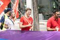 Peter Scheuenstuhl auf dem 1. Christopher Street Day in Fürth, Juli 2024