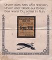 Todesanzeige vom Bäcker-Fachverein 1718 Eintracht Fürth, Sept. 1926, für Georg Rühl nach einem tödlichen Unglück im Städt. Betriebsamt (Stromschlag)