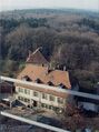 Ausblick vom Turm <!--LINK'" 0:57--> (Rohbau) am 10.11.1979 - fertiggestellt 1980 auf das Gasthaus "Alte Veste"