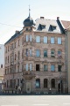 Mietshaus Schwabacher Straße 199 mit ehemaliger Gaststätte  nach Plänen des Fürther Architekten 