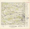 Topographische Karte 1960