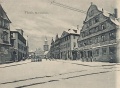 Historische Ansicht des Fürther Marktplatzes (<!--LINK'" 0:27-->) im Winter