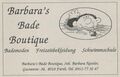 Werbung von Barbara´s Bade Boutique in der Schülerzeitung [[Die Pennalen]] Nr. 1 1991