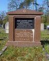 Grabstein Max Lambert Stern, neuer jüdischer Friedhof Fürth, Feld I. 168-169