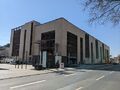 <i>Parkhaus Jakobinenstraße</i> bzw. <!--LINK'" 0:5--> von Osten gesehen, März 2022