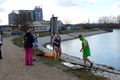 Eisschwimmer im Main-Donau-Kanal, Jan 2021