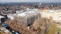 Der erste Bauabschnitt am Klinikum Fürth, Dez. 2023