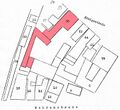 Lageplan Königstraße 58, 60, 62 nach Wunschel im Jahr 1883