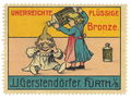 Historische <!--LINK'" 0:1--> des Bronzefarbenherstellers J. J. Gerstendörfer