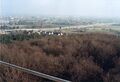 Ausblick vom Turm <!--LINK'" 0:204--> (Rohbau) am 10.11.1979 - fertiggestellt 1980 auf den <a class="mw-selflink selflink">Main-Donau-Kanal</a> mit <!--LINK'" 0:205--> und links die <!--LINK'" 0:206-->. Über den Kanal Teile der Fürther Südstadt