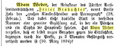 Adam Weber zu drei Monaten Gefängnis verurteilt; Mitteilungen aus dem Verein zur Abwehr des Antisemitismus -1898