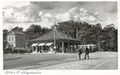 Der neu benannte Schlageterplatz vor dem Abriss des Ludwigsbahnhofs, im Hintergrund der Englische Garten