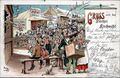 Gruß von der <!--LINK'" 0:217-->, historische Ansichtskarte, um 1900