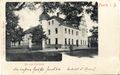 Postkarte zur neuen Turnhalle des TV Fürth 1860, 1903 gel.