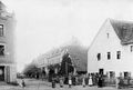 Blick von der Würzburger Straße über den Kapellenplatz in Richtung Bernbacher Straße, ca. 1890