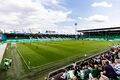 Das Stadion der Spielvereinigung zur Saison 2023/24 mit der U23 Mannschaft, Juli 2023