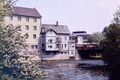 Foerstermühle mit Fischhäusla und Maxbrücke (1982)