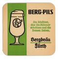 Bierdeckel der Brauerei Mailaender / Bergbräu