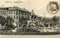 Der Centaurenbrunnen am Bahnhofplatz, April 1911