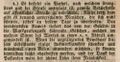 Beschwerde wg. Verbindungsgässchen Markgrafen- und Geleitsgasse, Fürther Tagblatt 2. März 1844