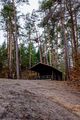 Schutzhütte von 1955 am Eschenaubuck als Ersatz für die zerstörte <!--LINK'" 0:71-->