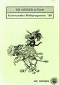 Wahlkampfprogramm der Fürther Grünen zur Kommunalwahl 1990