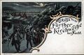 Gruß von der <!--LINK'" 0:192--> bei Nacht, historische Ansichtskarte, um 1905