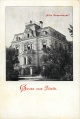 Villa Rosenhaupt, Ansichtskarte ungelaufen, ohne Datierung.