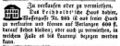 Hausverkauf: Wassergasse Nr. 205, Januar 1853