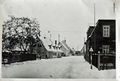 Die Bahnhofstraße, heute Herboldshofer Straße, in Stadeln mit Blick nach Westen, 1941