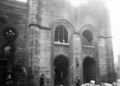 Die jüd. Synagoge nach der Pogromnacht vom 9. auf den 10. November 1938