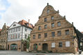 Gaststätte Zum Goldenen Schwan am Marktplatz. Links daneben Marktplatz Nr. 4