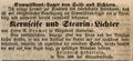 Werbeannonce des Kaufmanns <!--LINK'" 0:7-->, Januar 1839