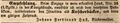 Bäckermeister Johann Ferdinand Huß bezieht sein "neuerkauftes Haus, Nro. 36 (...) in der Königsstraße", August 1840