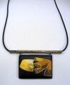 Rike Schiffert-Lang: Collier (Silber, Gold, Emaille)