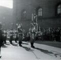 Erntedankumzug zur Michelis-Kirchweih im Oktober 1972