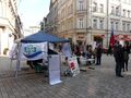 Infostand vom Fürther Wasserbündnis in der Fußgängerzone anlässlich des Weltwassertages, 2013