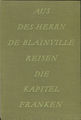 Aus des Herrn De Blainville Reisen - Die Kapitel Franken (Buch).jpg